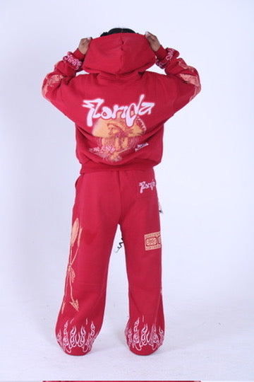 Florida Indian Burgundy City Series Hoodie (2025)