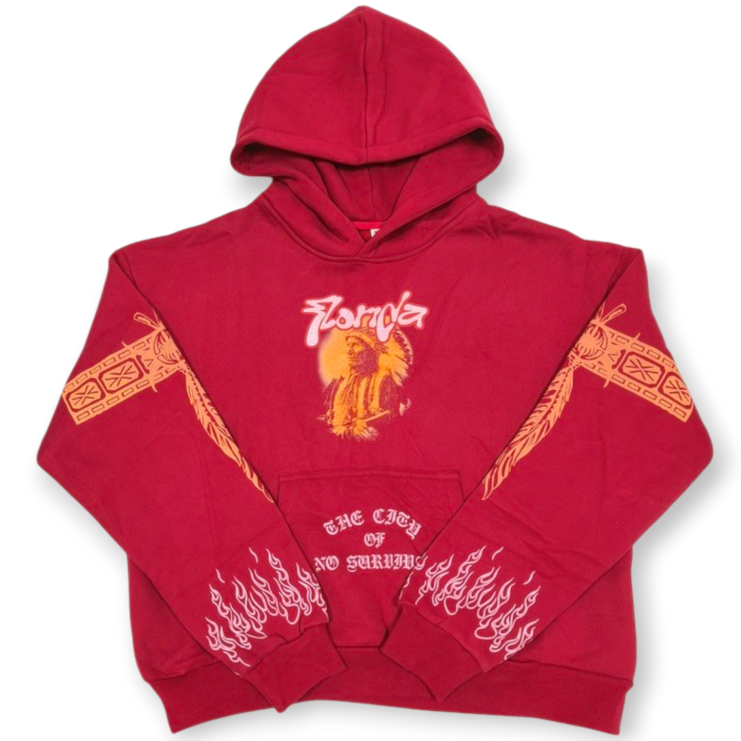 Florida Indian Burgundy City Series Hoodie (2025)